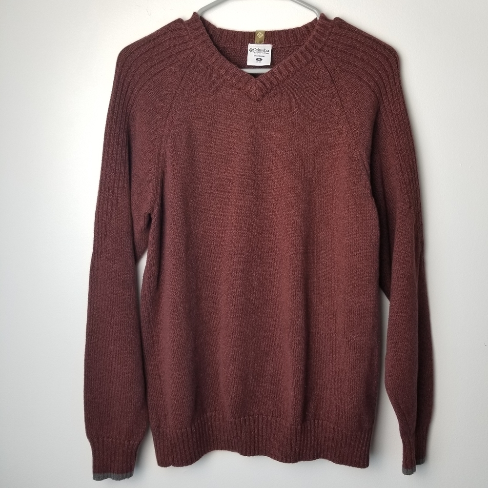 Men's Columbia chunky knit sweater M
